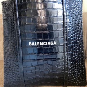 Balenciaga Embossed Croc Everyday